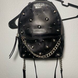Victoria's Secret Black Edgy Backpack